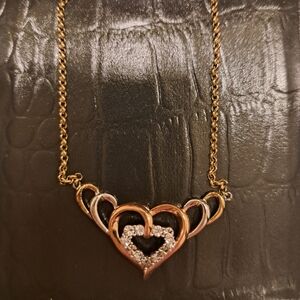 Rose Gold Heart Necklace